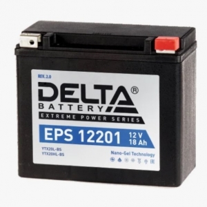 12в 18Ач DELTA EPS 12201 (YTX20HL-BS)
